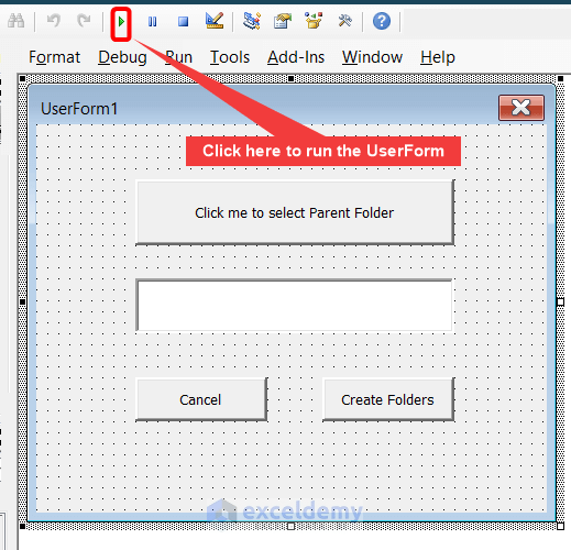 How to Use Macro to Create Folders from Excel List (3 Methods)