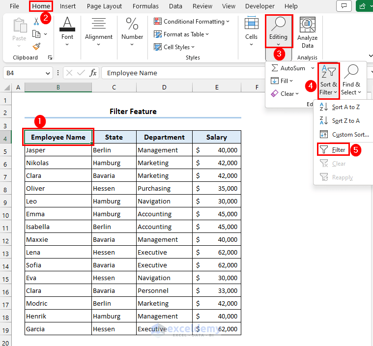 Excel Slicer Vs Filter & Differences) ExcelDemy