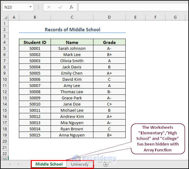 How to Hide and Unhide Sheets in Excel with VBA (6 Examples)