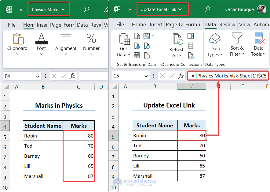 How to Update Excel Links (Manually/Automatically) ExcelDemy