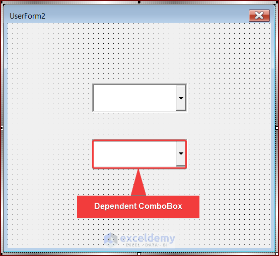 Creating Dependent Combo Box In Excel Using Vba User Form