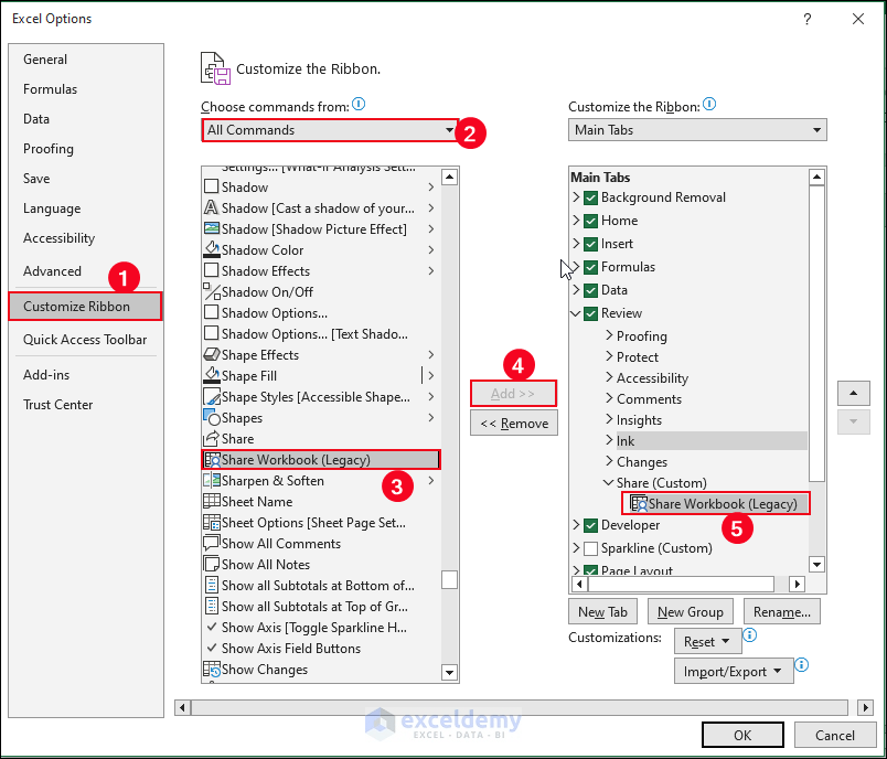 How to Share Workbook in Excel? Guideline) ExcelDemy