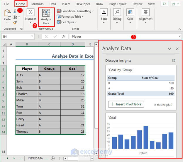 Data Analysis in Excel (A Comprehensive Guideline) ExcelDemy