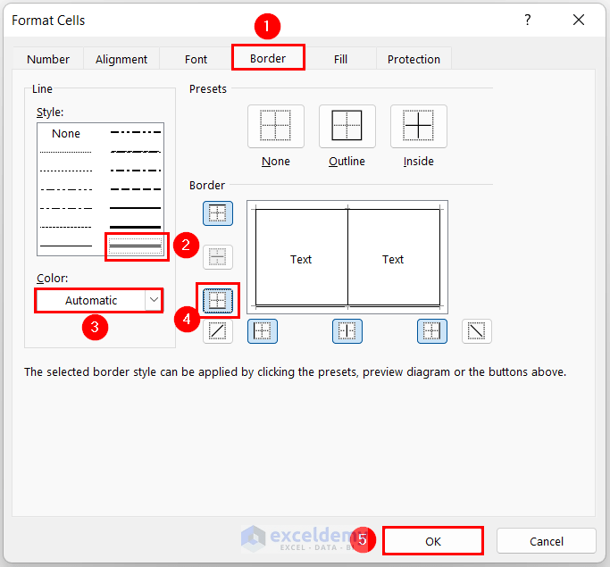 How to Apply Bottom Double Border in Excel (3 Easy Ways) ExcelDemy