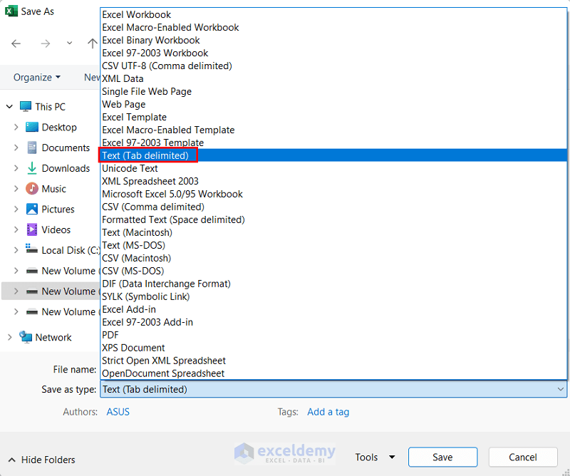 Export Excel to txt (Ultimate Guide) ExcelDemy
