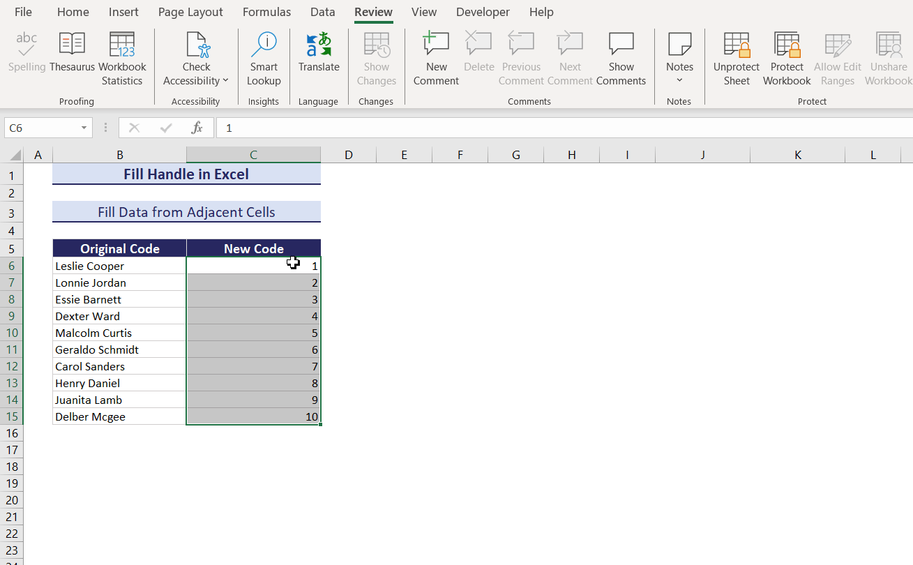 How to Use Fill Handle in Excel (All You Need to Know) ExcelDemy