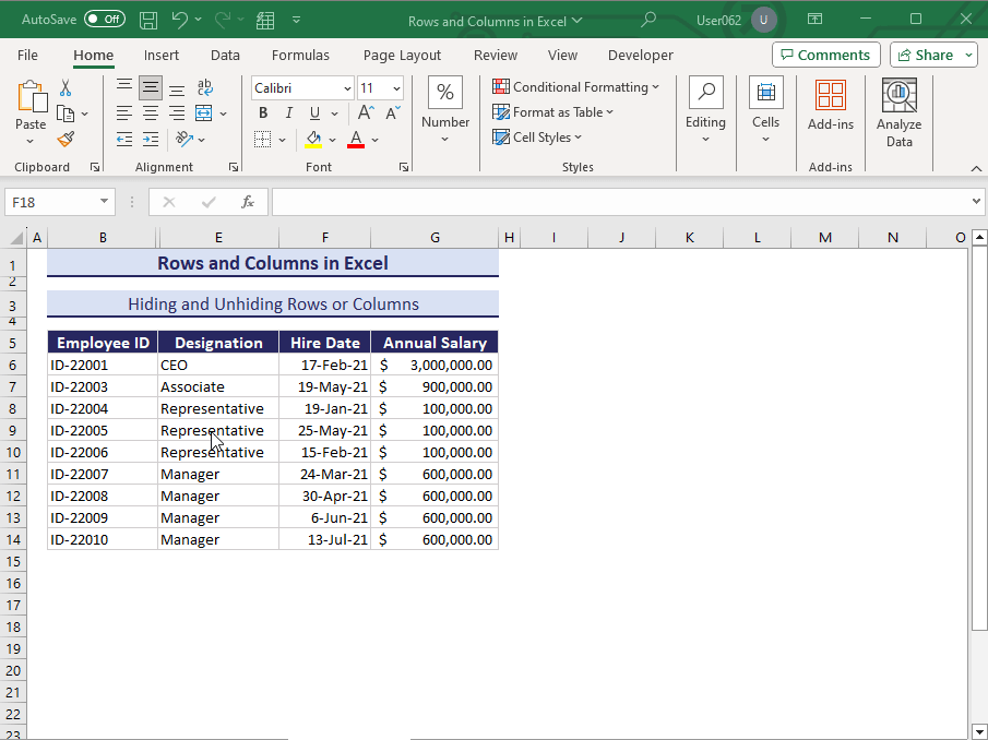 Rows and Columns in Excel (All You Need to Know) ExcelDemy