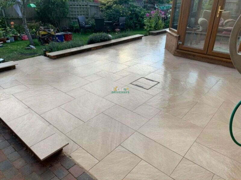 Porcelain Tiled Patio in East Cork Excel Driveways