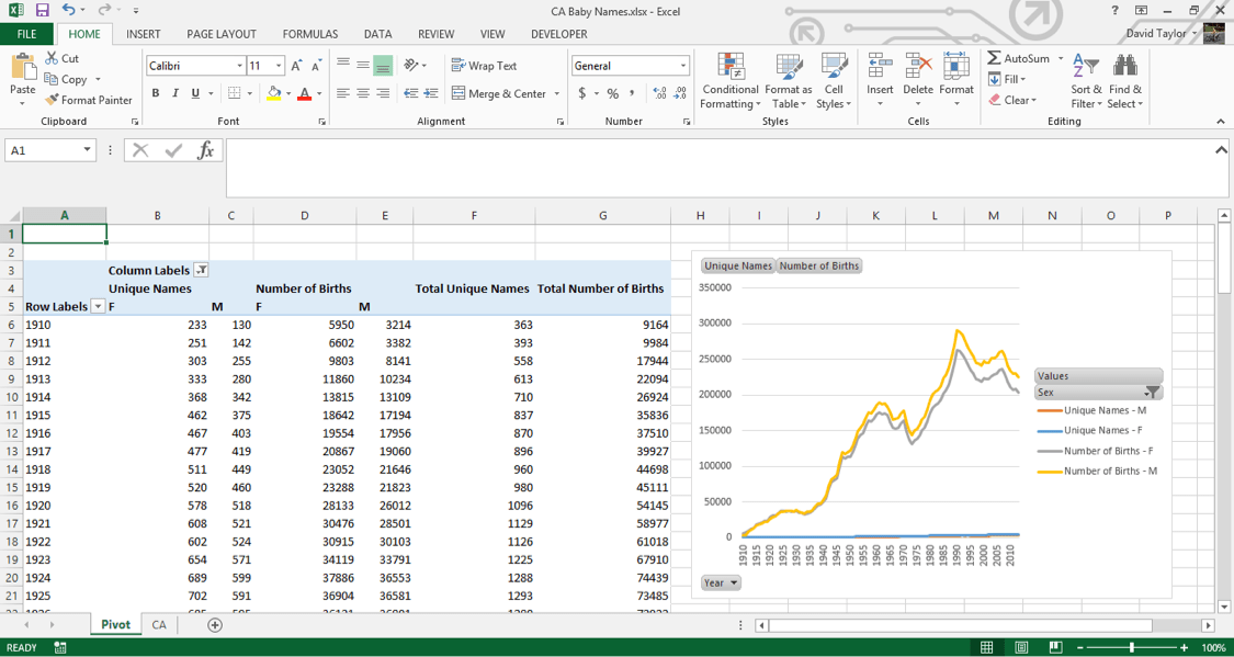 Excel for Commerce Analyze large data sets in Excel