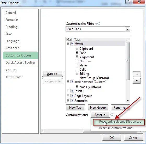 Excel Ribbon Free Excel Tutorial