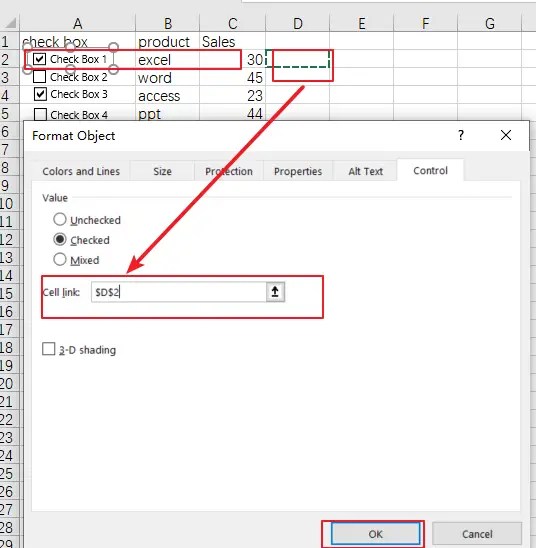 How to Count or Sum Cells with Checked Box in Excel Free Excel Tutorial