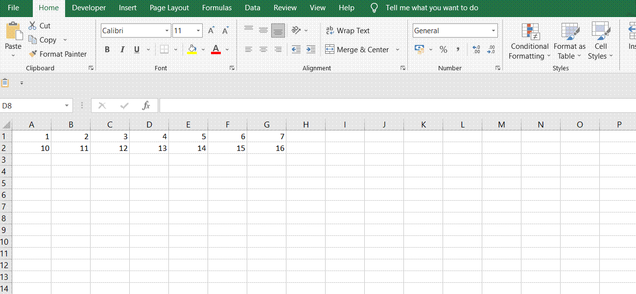 Excel/Google Sheets Full Row Reference Free Excel Tutorial