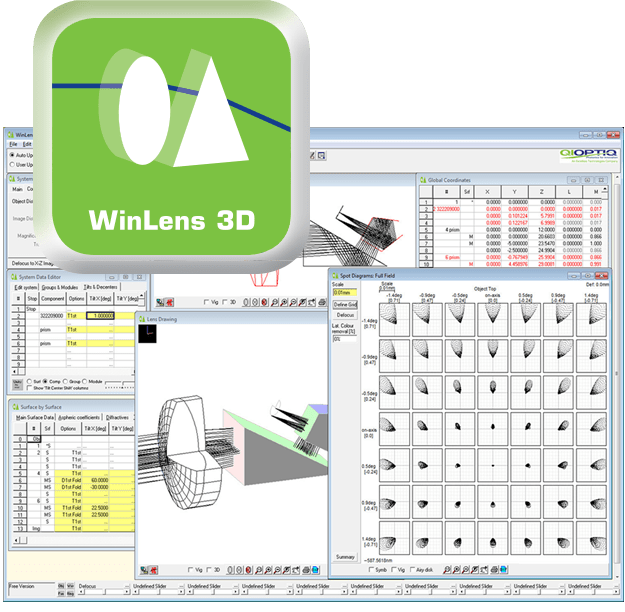 WinLens Optical Design Software Excelitas