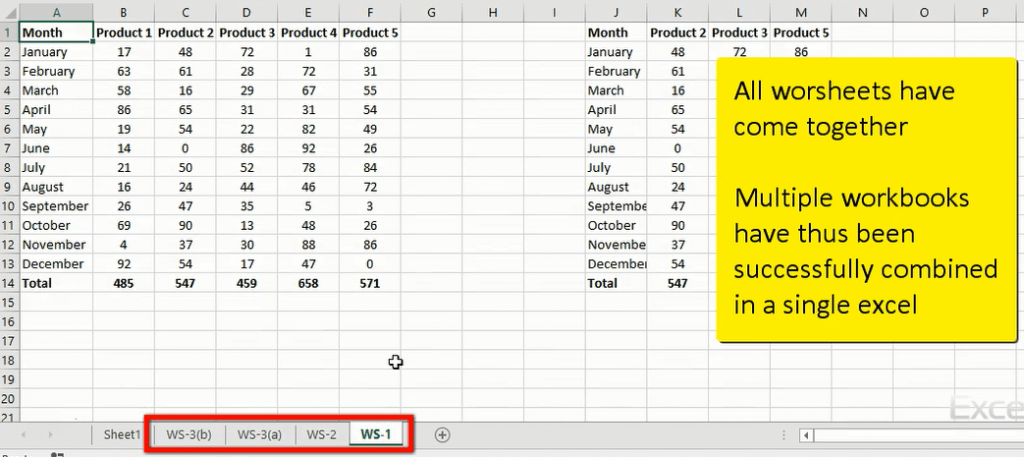 How to COMBINE Multiple Excel WORKBOOKS into One Workbook Excel Junction