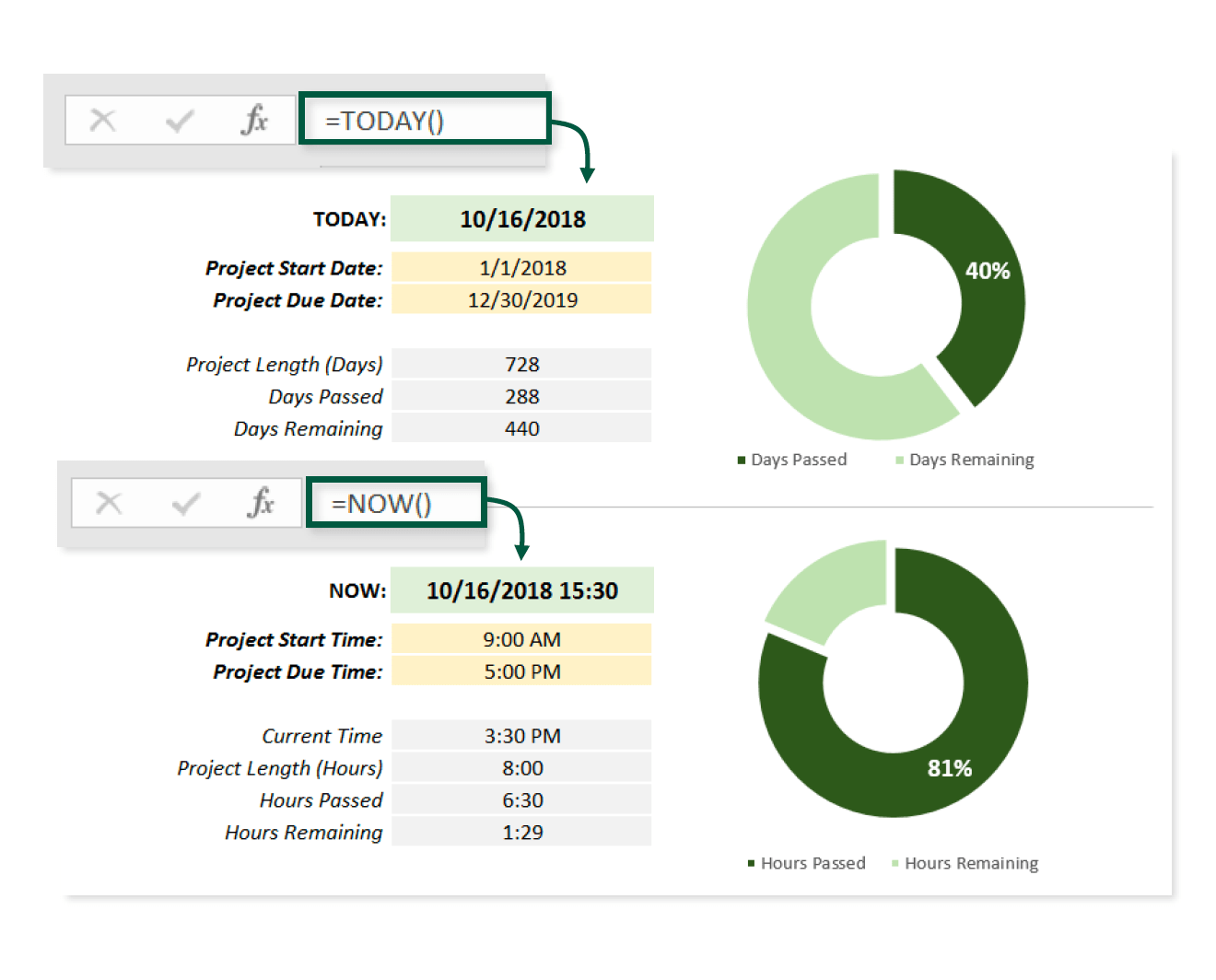 RealTime Formulas & Functions Excel Maven