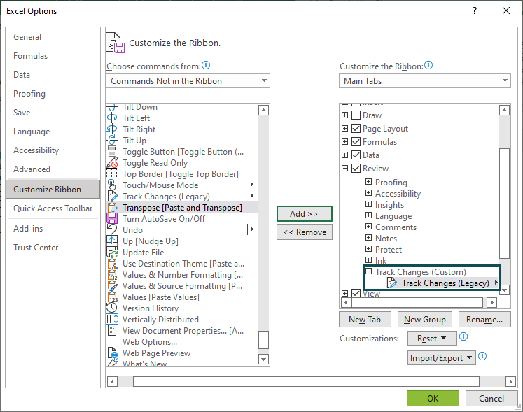 Track Changes in Excel How to Use, Enable, Turn On/Off?