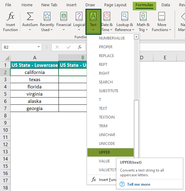 Change Case in Excel Top 3 Methods with Examples/Shortcuts