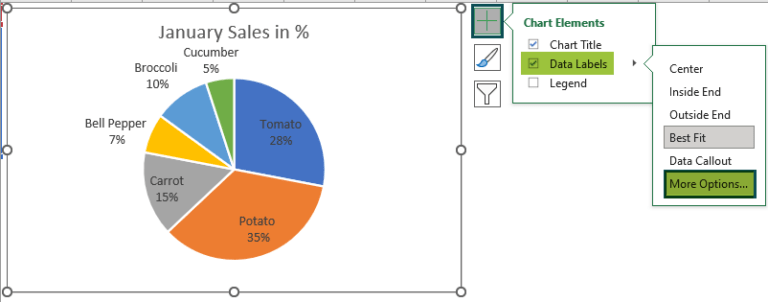 Excel Pie Chart - How to Create & Customize? (Top 5 Types)