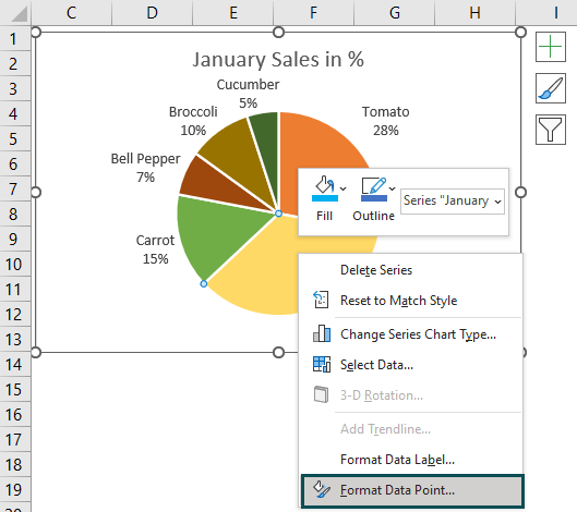 Excel Pie Chart - How to Create & Customize? (Top 5 Types)