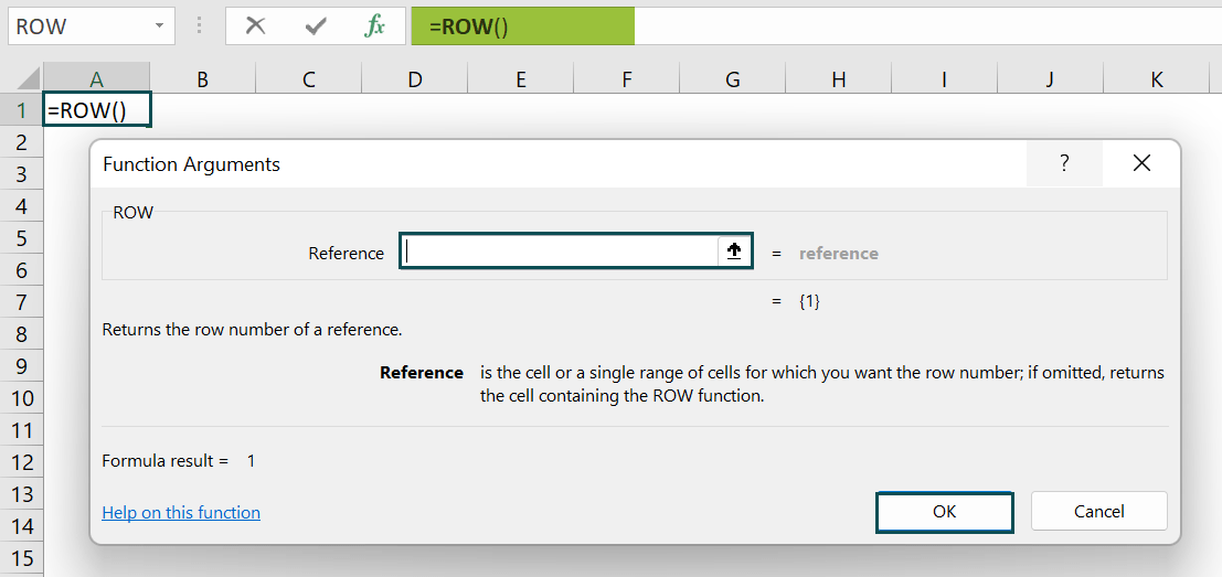 ROW Function In Excel Formula, Examples, How to Use?
