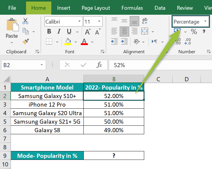 MODE Excel Function Formula, Examples, How to Use?