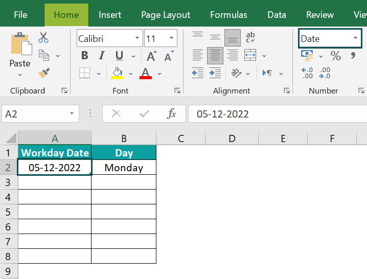 WORKDAY Excel Function Formula, Examples, How to Use?