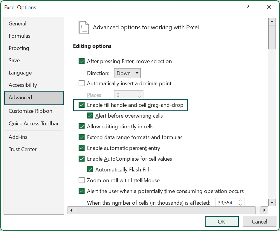Excel Fill Handle Examples, Not Working, How To Use?