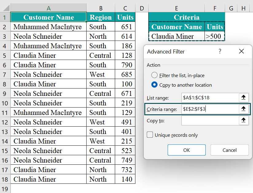 Advanced Filter in Excel What is it, Examples, How to Use?