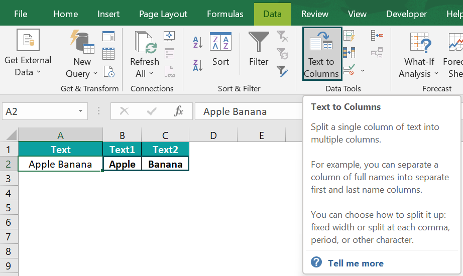 Text to Columns in Excel Examples, Shortcut, How to Use/Convert