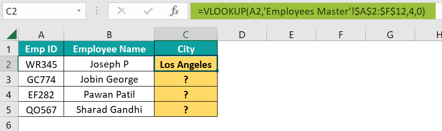 VLOOKUP From Another Sheet in Excel - Step by Step Examples