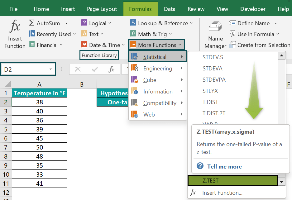 Z Test in Excel Formula, Examples, How To Perform and Use?