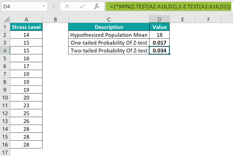 Z Test in Excel Formula, Examples, How To Perform and Use?