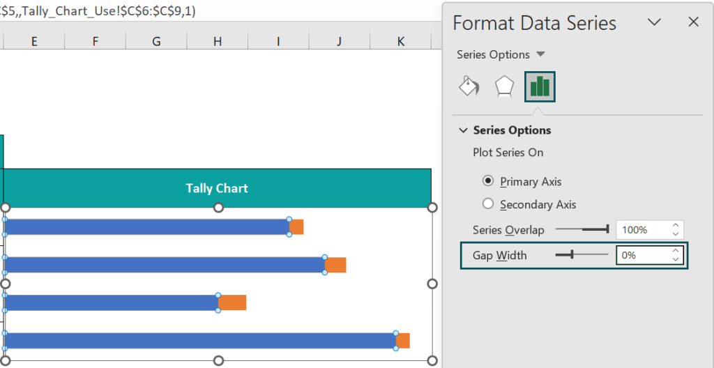 Tally Chart In Excel - Uses, How to Create? (Step by Step Examples)
