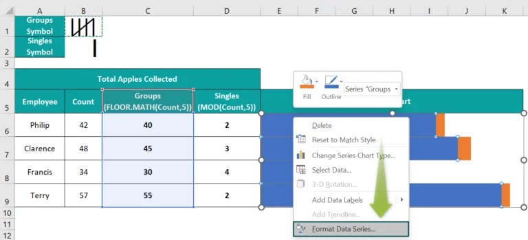 Tally Chart In Excel - Uses, How to Create? (Step by Step Examples)