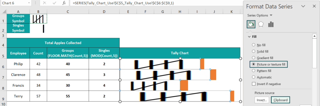 Tally Chart In Excel - Uses, How to Create? (Step by Step Examples)