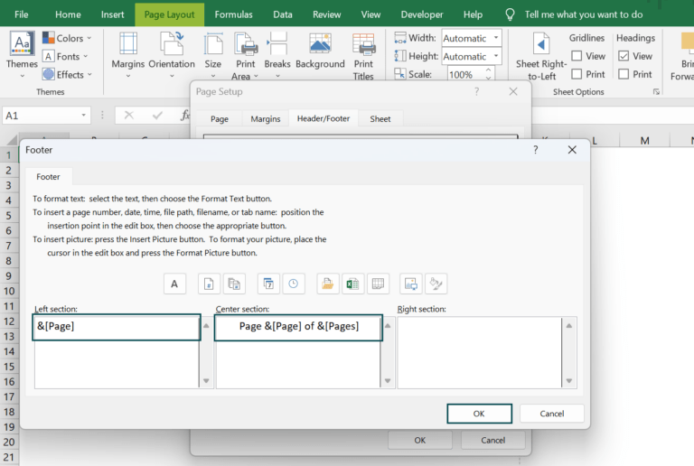 Page Numbers In Excel Examples, How To Add, Insert & Reset?