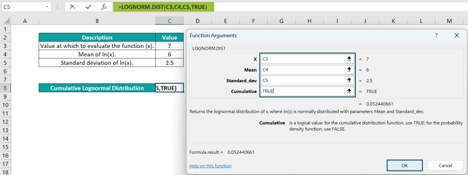 Lognormal Distribution In Excel Formula, Examples. How To Use?