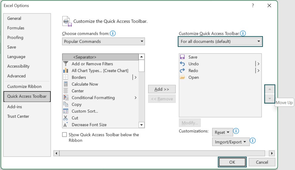 Toolbar On Excel Features, How To Use Quick Access Toolbar?