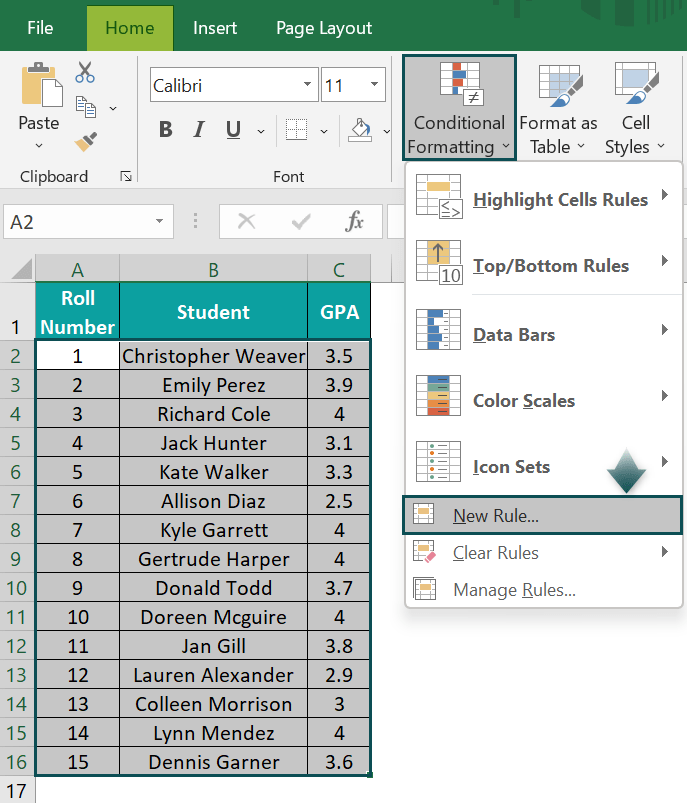 Highlight Every Other Row In Excel Top 3 Methods with Examples