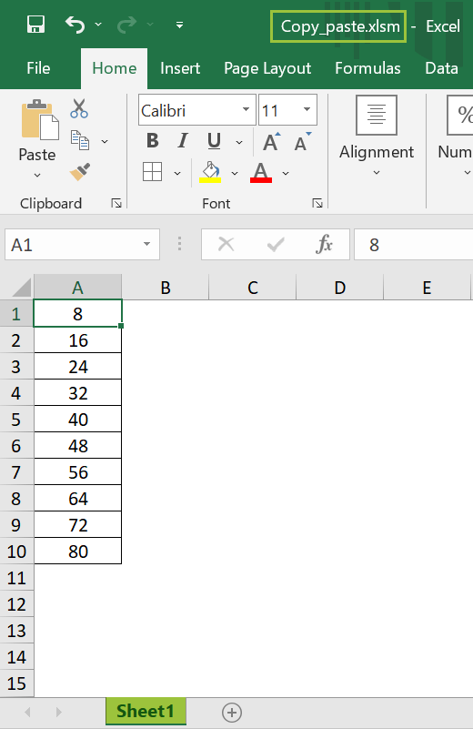 Copy Paste in VBA Top 4 Methods (Step by Step Examples)