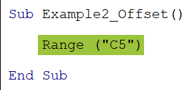 VBA Offset Excel - Function, Examples, How to Use?