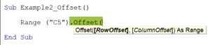 VBA Offset Excel - Function, Examples, How to Use?