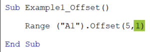 VBA Offset Excel - Function, Examples, How to Use?