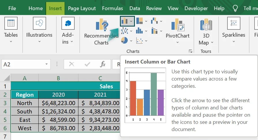 Clustered Bar Chart In Excel - How to Create? (Easy Examples)