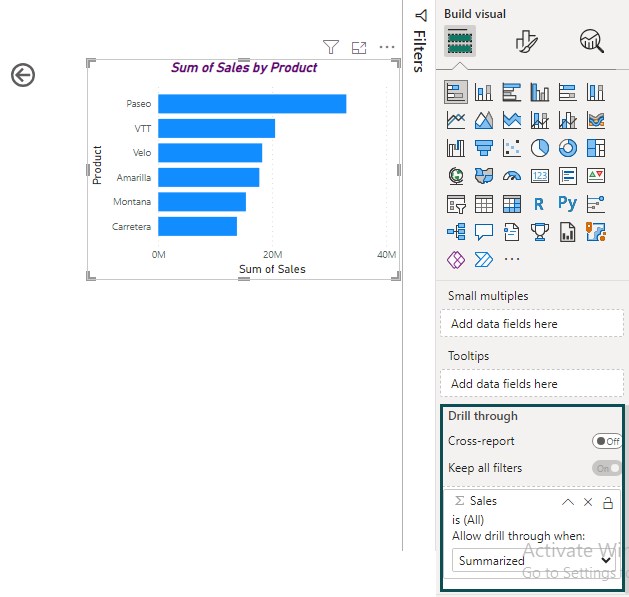 Power BI Drillthrough Examples, How to Use Drillthrough Filters?
