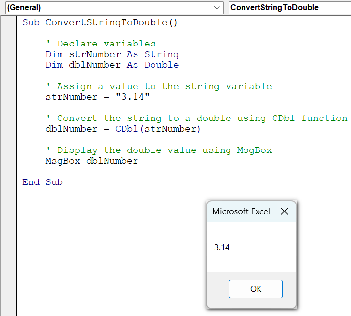 VBA CDBL Function Examples, Convert to Double, How to Use?