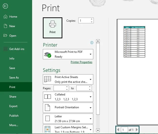 Print Area In Excel What Is It, Examples, How To Set & Change?