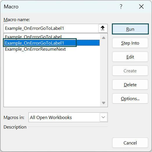 VBA On Error Statement Types, Top 3 Ways To Handle Errors
