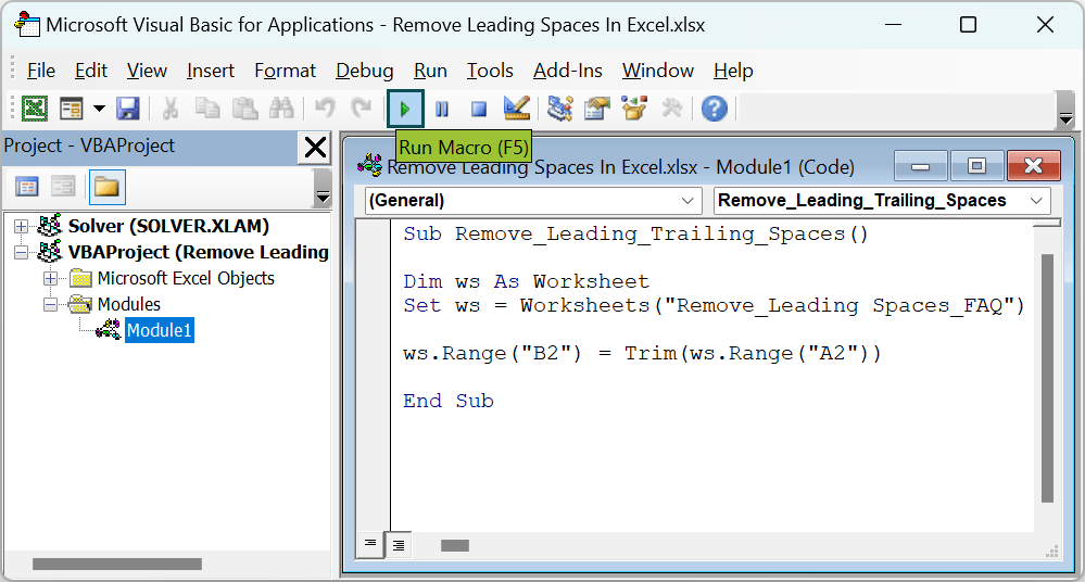 Remove Leading Spaces In Excel Top 4 Methods with Examples