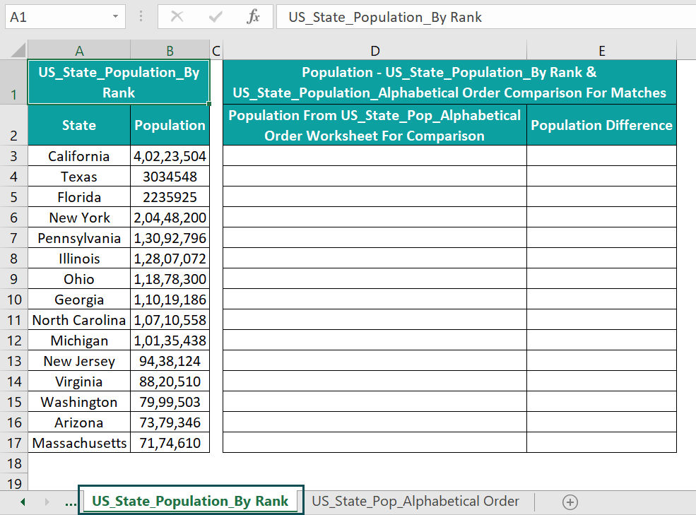How To Match Data In Excel Top 3 Methods with Examples